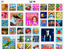 Tablet Screenshot of jeux-y8.com